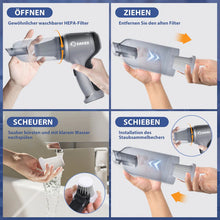 Laden Sie das Bild in den Galerie-Viewer, Verbesserter 3-in-1 Kabelloser Mini-Handstaubsauger