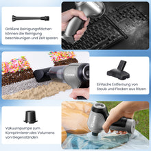 Laden Sie das Bild in den Galerie-Viewer, Verbesserter 3-in-1 Kabelloser Mini-Handstaubsauger