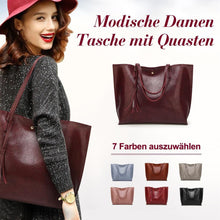 Laden Sie das Bild in den Galerie-Viewer, Modische Damen Tasche mit Quasten