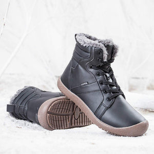 Wasserdichtes Outdoor Pelz gefütterte Winter warme hoche Schuhe