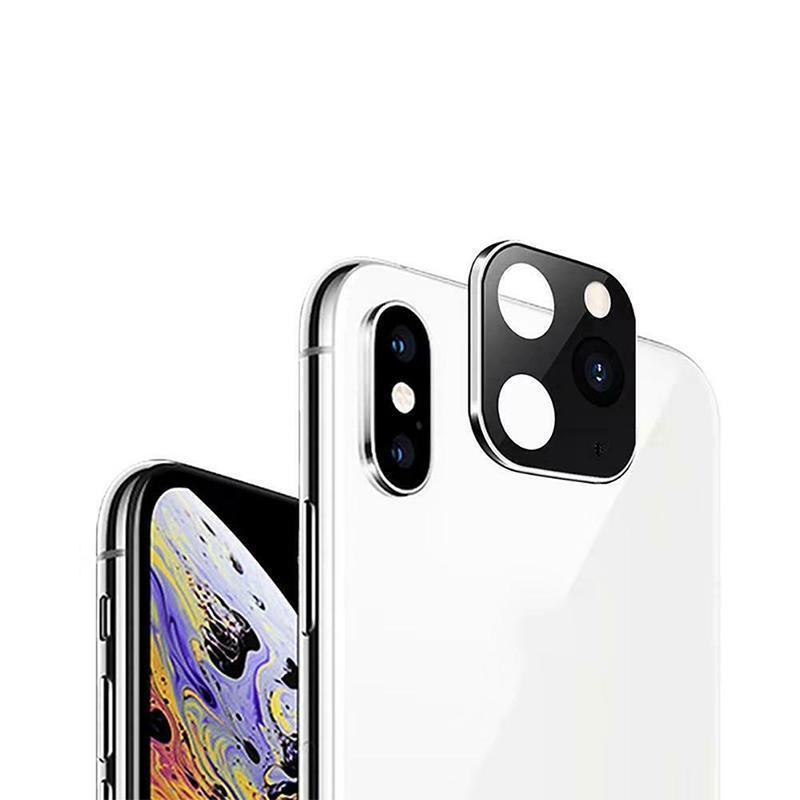 IPhone X Sekunden ändern 11 Pro Metall-Glaslinsen Abdeckung