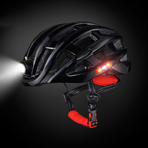 Erwachsenen Fahrradhelm mit Licht