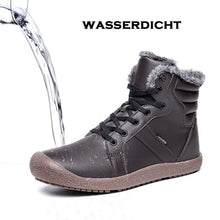 Laden Sie das Bild in den Galerie-Viewer, Wasserdichtes Outdoor Pelz gefütterte Winter warme hoche Schuhe