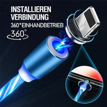 Laden Sie das Bild in den Galerie-Viewer, LED Magnetic 3 in 1 USB Ladekabel