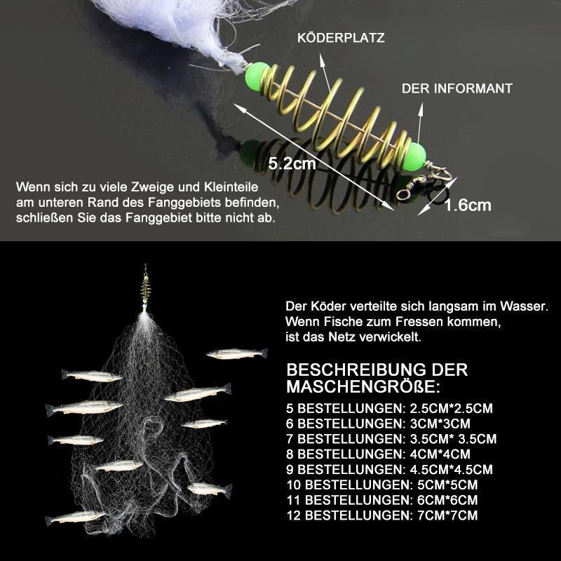 Explosive Haken Fischernetze mit Leuchtperlen