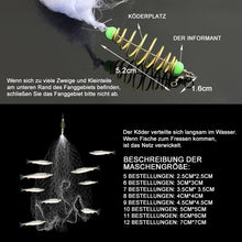 Laden Sie das Bild in den Galerie-Viewer, Explosive Haken Fischernetze mit Leuchtperlen