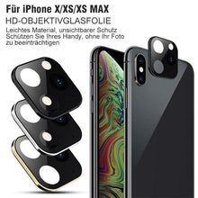 Laden Sie das Bild in den Galerie-Viewer, IPhone X Sekunden ändern 11 Pro Metall-Glaslinsen Abdeckung