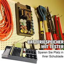 Laden Sie das Bild in den Galerie-Viewer, Batteriespeicher mit Tester