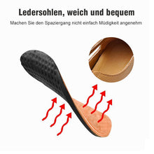 Laden Sie das Bild in den Galerie-Viewer, Die handgemachten für die Frauen mit weichem Boden Sandalen aus Leder