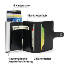 Laden Sie das Bild in den Galerie-Viewer, Praktische Anti- Entmagnetisierung Karte- und Kleingeldtasche