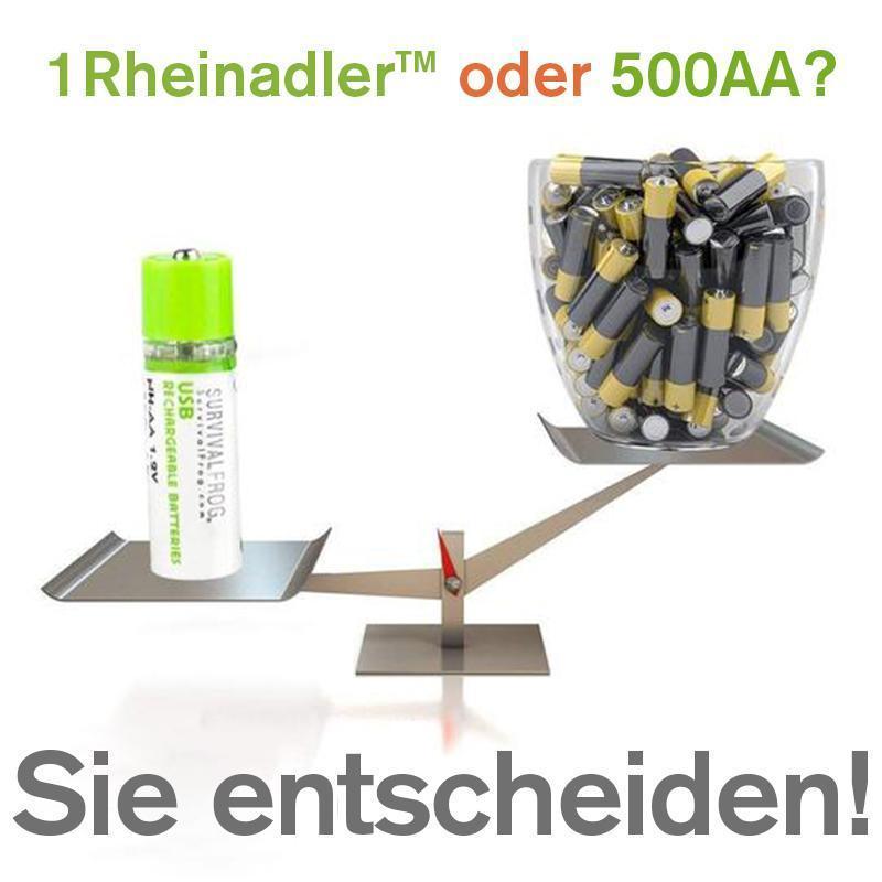 USB wiederaufladbare AA-Batterien