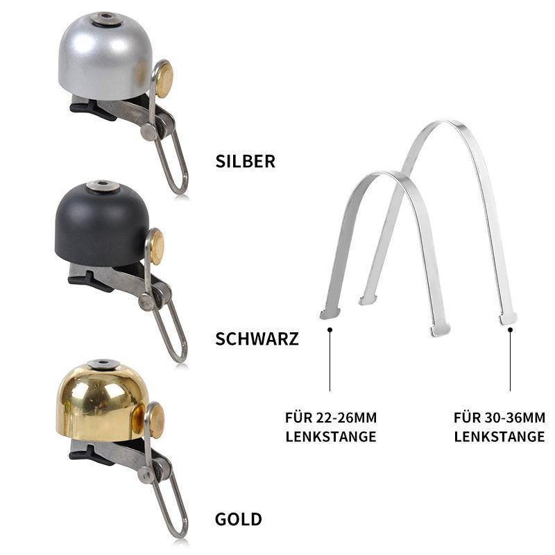 Minimalistische Fahrradklingel, für Alle Fahrrad
