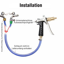 Laden Sie das Bild in den Galerie-Viewer, Haushalt Autowasch-Wasserdüse und Schaumtopf