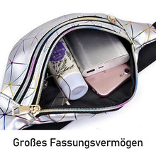 Laden Sie das Bild in den Galerie-Viewer, Geometrische Rhombus Laser wasserdichte Brusttasche