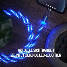 Laden Sie das Bild in den Galerie-Viewer, LED Magnetic 3 in 1 USB Ladekabel