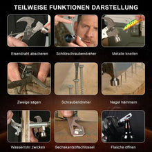 Laden Sie das Bild in den Galerie-Viewer, Multifunktionaler 18- in- 1 Hammer