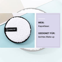 Laden Sie das Bild in den Galerie-Viewer, Wiederverwendbare Mikrofaser Makeup-Entferner Pads