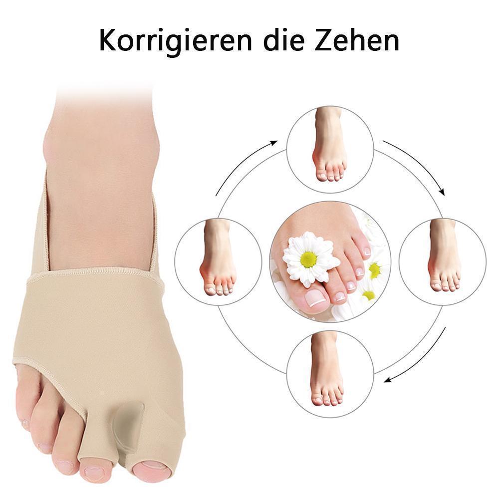 Hallux Valgus Zehenspreizer Korrektur Socken, 1 Paar