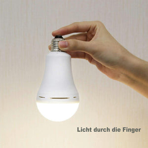 Wiederaufladbare Notfall-LED-Glühlampe