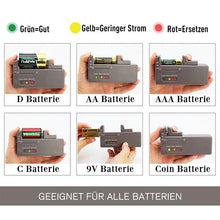 Laden Sie das Bild in den Galerie-Viewer, Batteriespeicher mit Tester