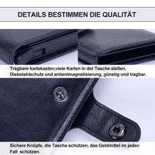 Laden Sie das Bild in den Galerie-Viewer, Praktische Anti- Entmagnetisierung Karte- und Kleingeldtasche