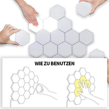 Laden Sie das Bild in den Galerie-Viewer, Kreative Hexagonale Quantenlampe / Wandleuchte