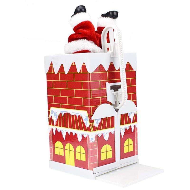 Schöne Santa Klettern Schornstein angenehmes Geschenk Spielzeug