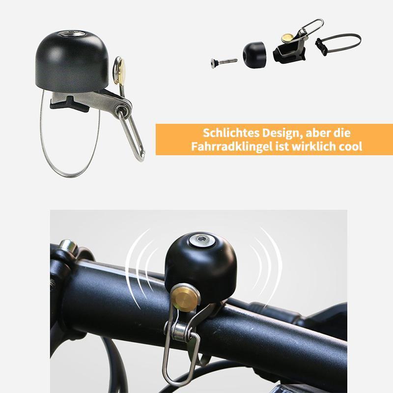 Minimalistische Fahrradklingel, für Alle Fahrrad