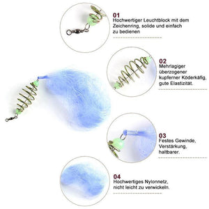 Explosive Haken Fischernetze mit Leuchtperlen
