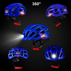 Erwachsenen Fahrradhelm mit Licht