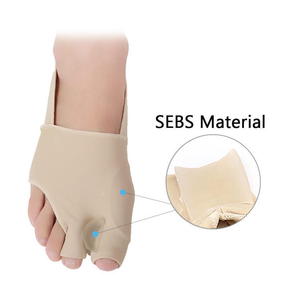 Hallux Valgus Zehenspreizer Korrektur Socken, 1 Paar