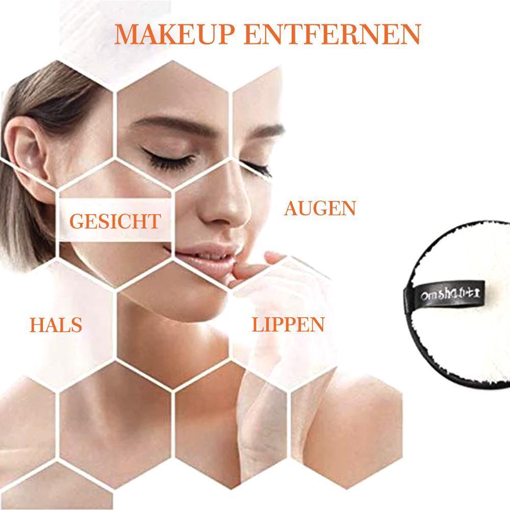 Wiederverwendbare Mikrofaser Makeup-Entferner Pads