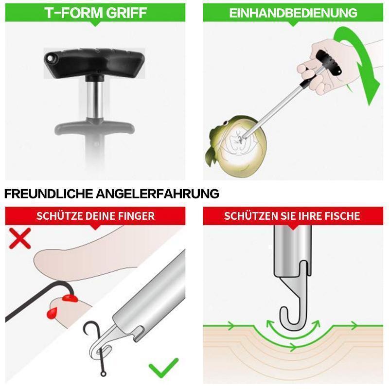 T-Typ Separator für Angelhaken , Minimierung der Verletzungen