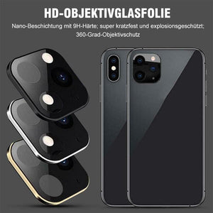 IPhone X Sekunden ändern 11 Pro Metall-Glaslinsen Abdeckung