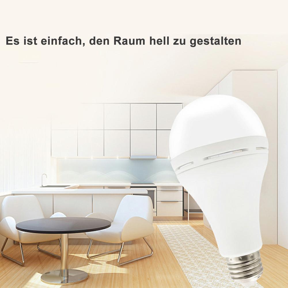 Wiederaufladbare Notfall-LED-Glühlampe