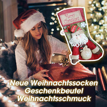 Laden Sie das Bild in den Galerie-Viewer, Neue Weihnachtssocken Geschenkbeutel Weihnachtsschmuck