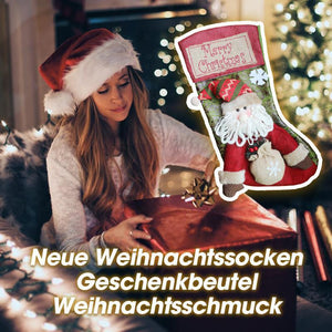 Neue Weihnachtssocken Geschenkbeutel Weihnachtsschmuck