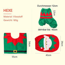 Laden Sie das Bild in den Galerie-Viewer, Weihnachten Toilettensitz Abdeckung Dekorationen