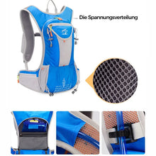 Laden Sie das Bild in den Galerie-Viewer, Outdoor Leichte Und Atmungsaktive Rucksack-Fahrradtasche