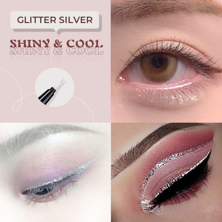 Wasserfester Und Schweißfester Glitzer-Eyeliner