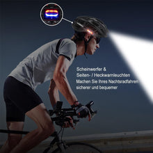 Laden Sie das Bild in den Galerie-Viewer, Erwachsenen Fahrradhelm mit Licht