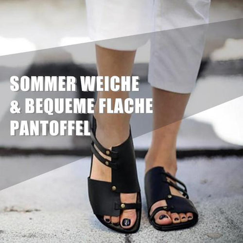 Wilder  Sommer Weiche & Bequeme Flache Pantoffel