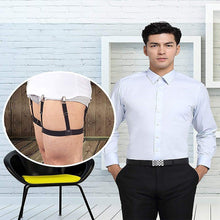 Laden Sie das Bild in den Galerie-Viewer, Herrenhemd elastischer Anti-Rutsch Hosenträger